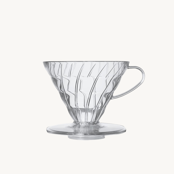 Dripper plastikowy HARIO V60-02 - Clear