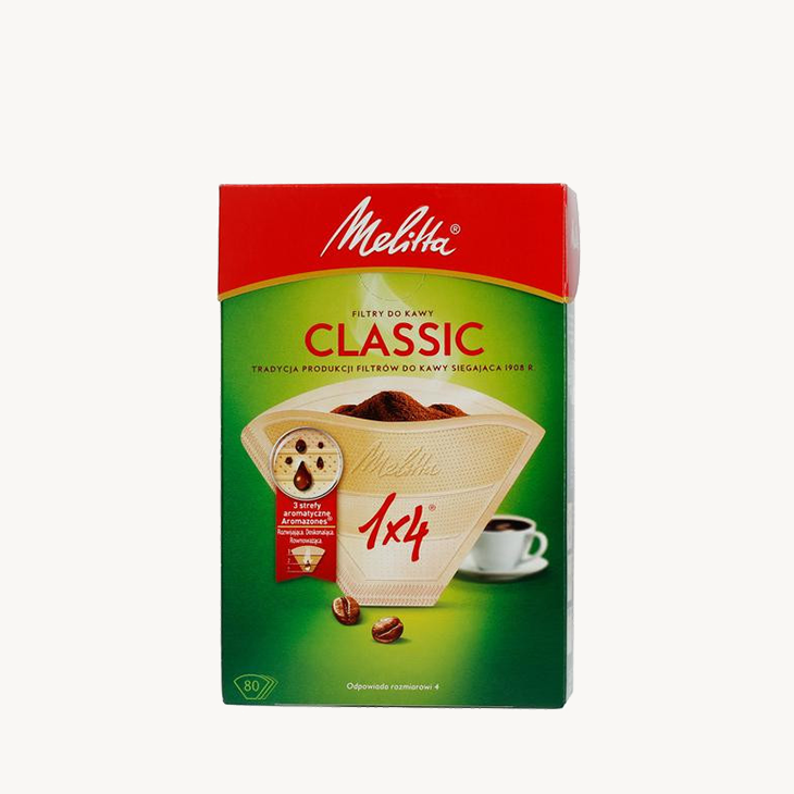 Filtry papierowe MELITTA 1x4 Classic